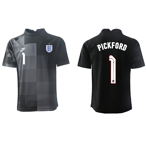 England Jordan Pickford #1 Torwart Replik Heimtrikot WM 2022 Kurzarm